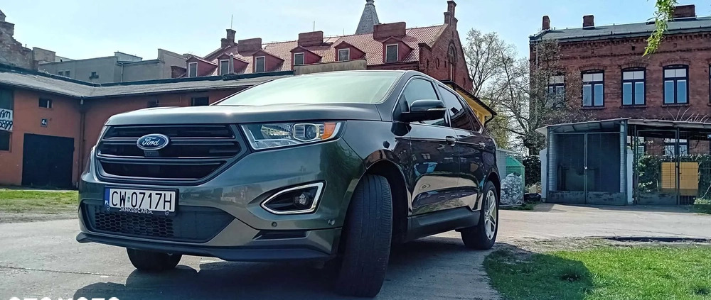 Ford EDGE cena 89950 przebieg: 134000, rok produkcji 2017 z Włocławek małe 79